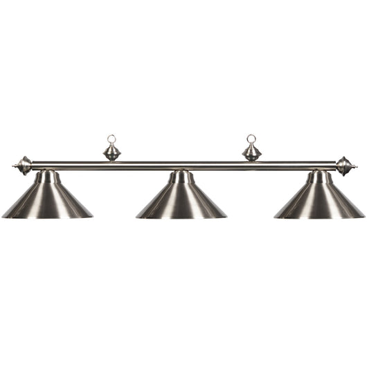 RAM Game Room 54" 3LT Billiard Light-Stainless PR54 ST