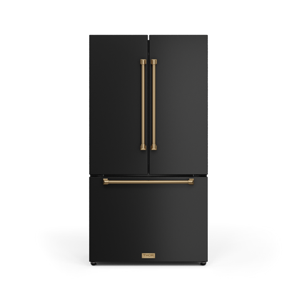 Thor Kitchen 36 Inch 20.3 cu ft French Door Counter Depth Refrigerator with Ice Maker | Gordon Ramsay Series - RF3621CTD00