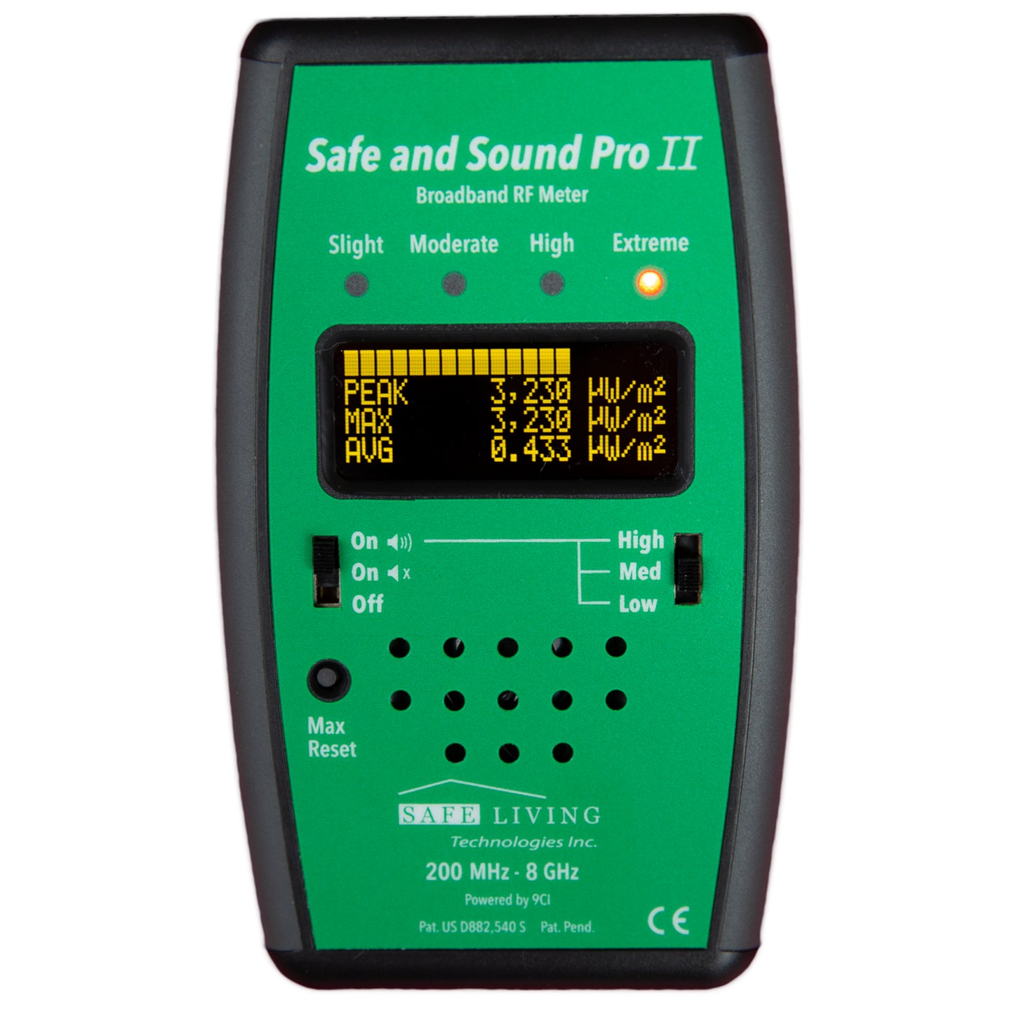 Safe and Sound Pro II RF Meter