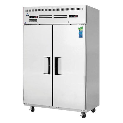 Everest Commercial 49" Two Solid Door Reach-In Refrigerator Freezer F 22 cu.ft. / R 22 cu.ft. - ESRF2A