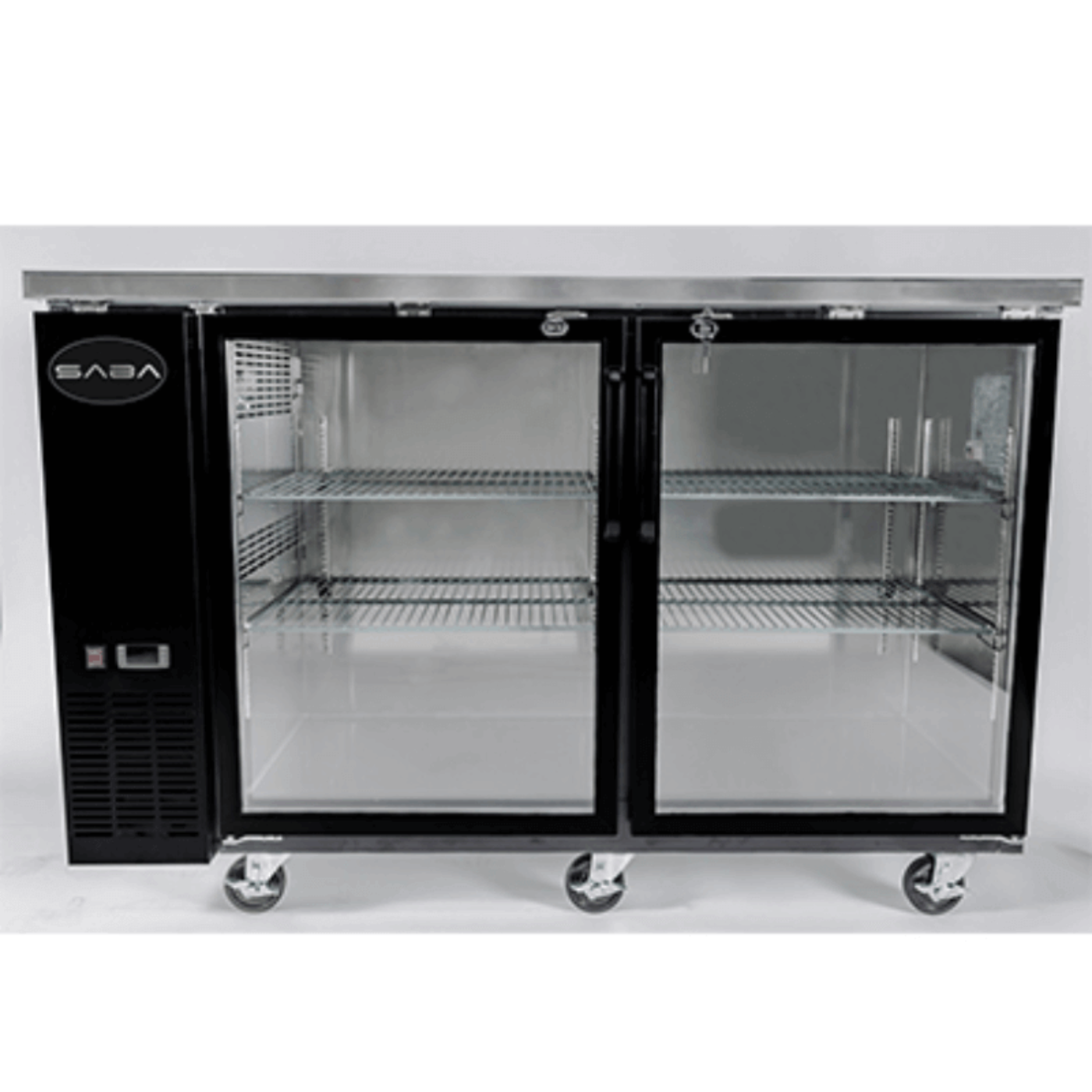 Saba - STBB-27-58G Commercial 58" Back Bar Cooler Refrigerator - STBB-27-58G