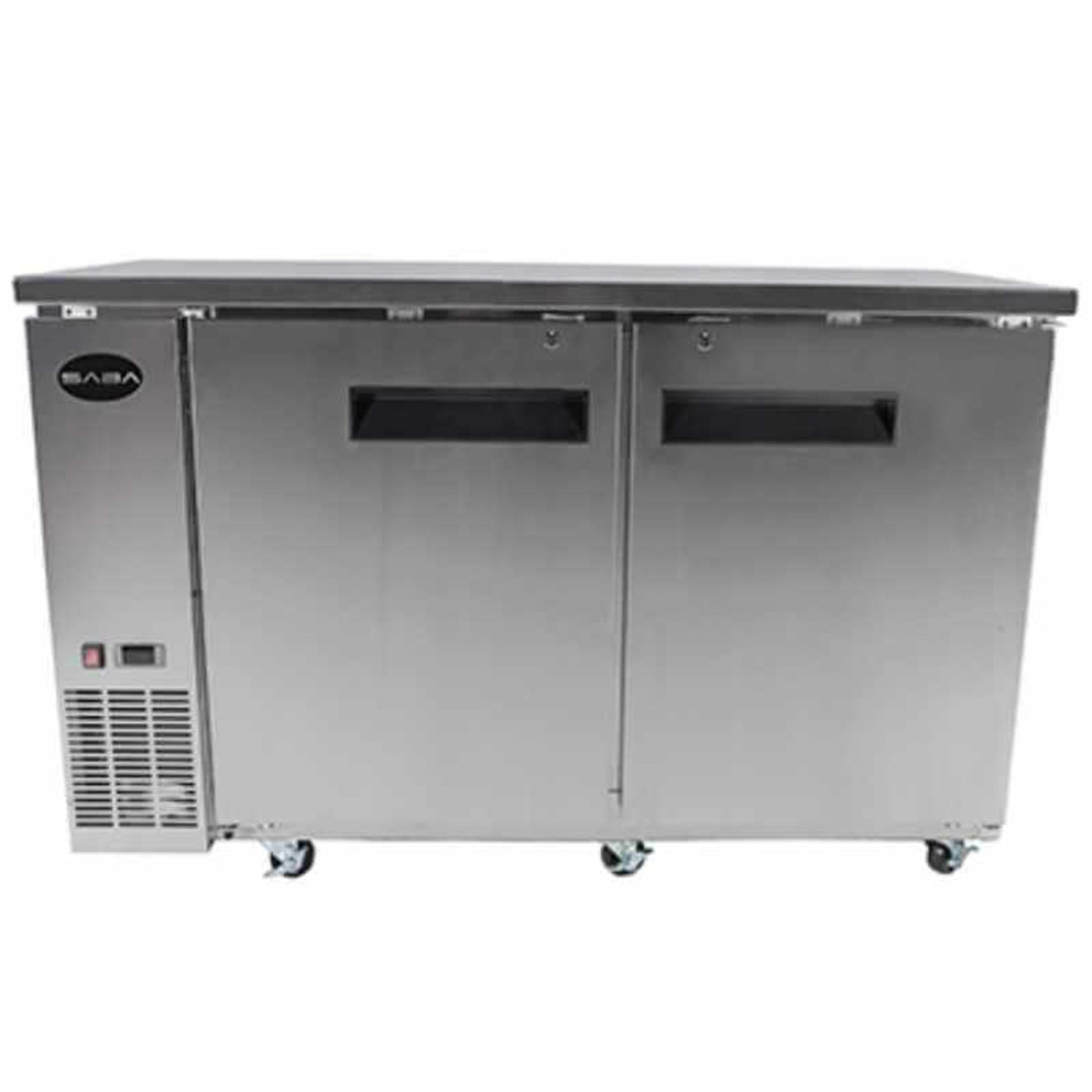 Saba - SBB-24-48SS Commercial 48" Back Bar Refrigerator Cooler 11.8 cu. Ft - SBB-24-48SS