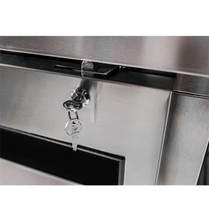 Saba - SBB-24-48SS Commercial 48" Back Bar Refrigerator Cooler 11.8 cu. Ft - SBB-24-48SS