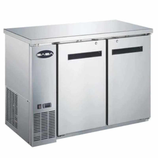 Saba - SBB-24-60SS Commercial 60" Back Bar Cooler Refrigerator - SBB-24-60SS