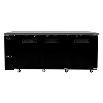 Saba - SBB-27-90B Commercial 90" Back Bar Refrigerator Cooler - SBB-27-90B