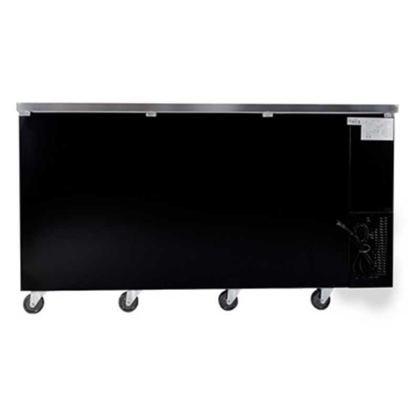 Saba - SBB-24-72G Commercial 72" Back Bar Refrigerator Cooler - SBB-24-72G