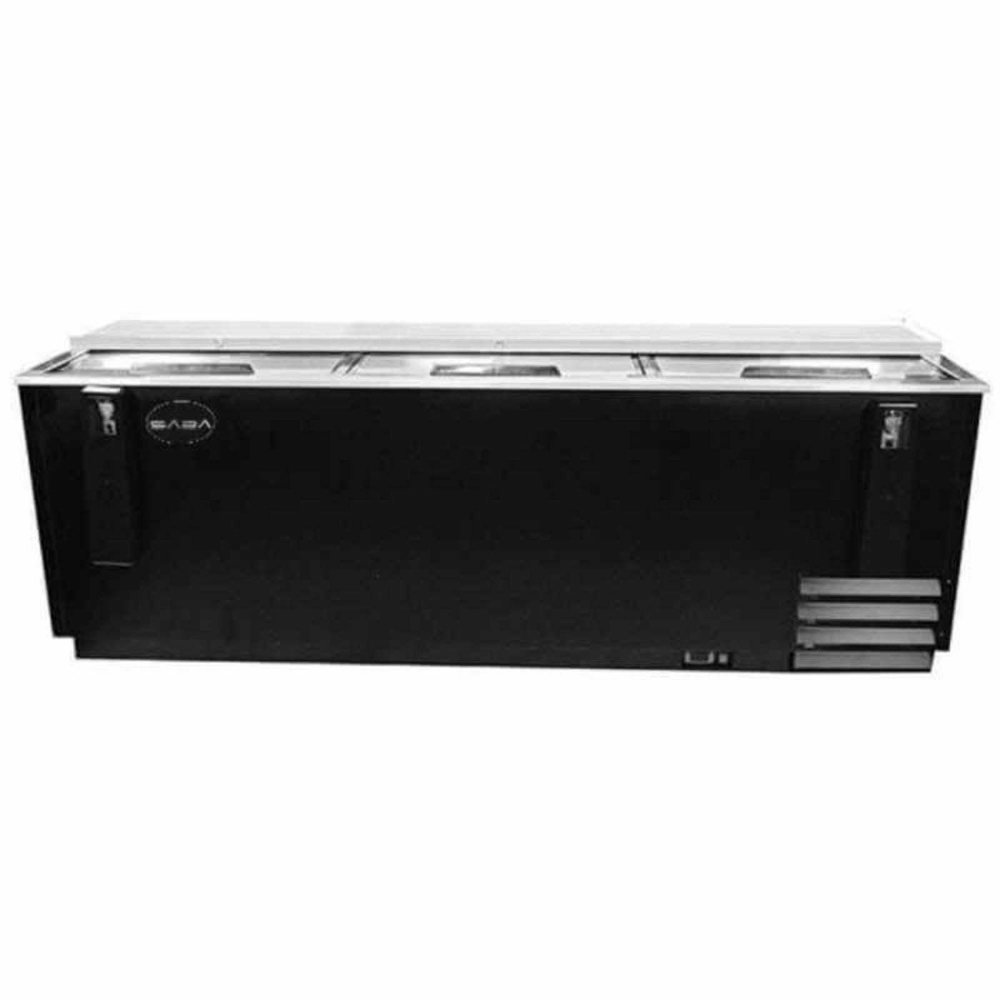 Saba - SBC-95B Commercial 95" Bottle Cooler Refrigerator Horizontal - SBC-95B