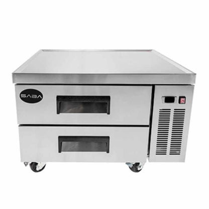 Saba - SCB-36 Commercial 36" Chef Base Refrigerator Cooler - SCB-36