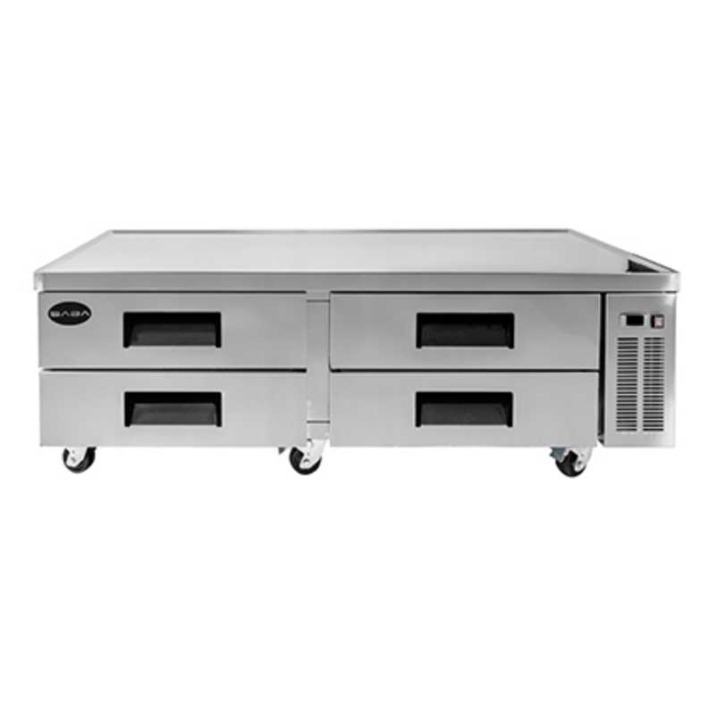 Saba - SCB-52 Commercial 52" Commercial Chef Base Refrigerator Cooler - SCB-52