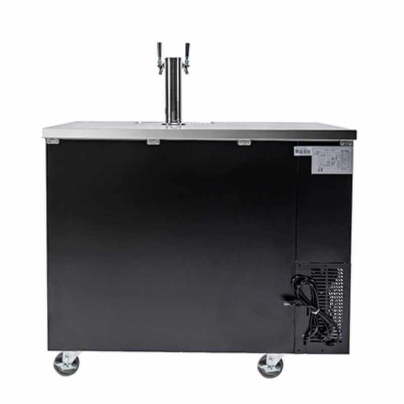 Saba - SDD-24-48 Commercial 48″ Beer Dispenser Refrigerator (1) Double Tap - SDD-24-48