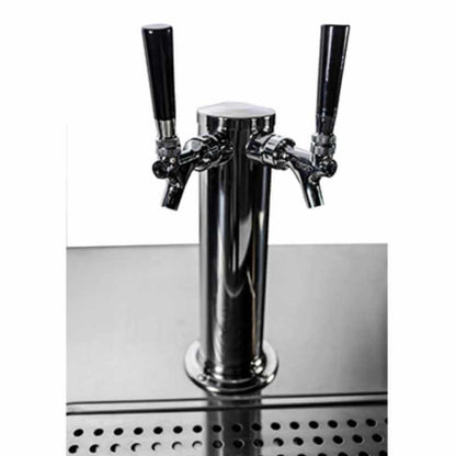 Saba - SDD-27-69 Commercial 69″ Beer Dispenser Refrigerator with (2) Double Tap - SDD-27-69