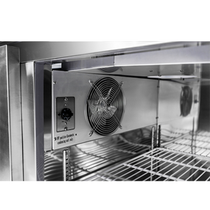 Saba - SPP-44-6 Commercial 44" 6 Pan Pizza Prep Table Refrigerator - SPP-44-6