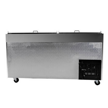 Saba - SPP-70-9 Commercial 70" 9 Pan Pizza Prep Table Refrigerator Cooler - SPP-70-9