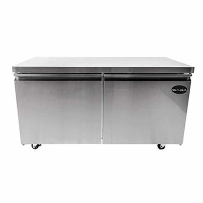Saba - SUC-60R, Commercial 60" Undercounter Refrigerator 15cu.ft NSF - SUC-60FR