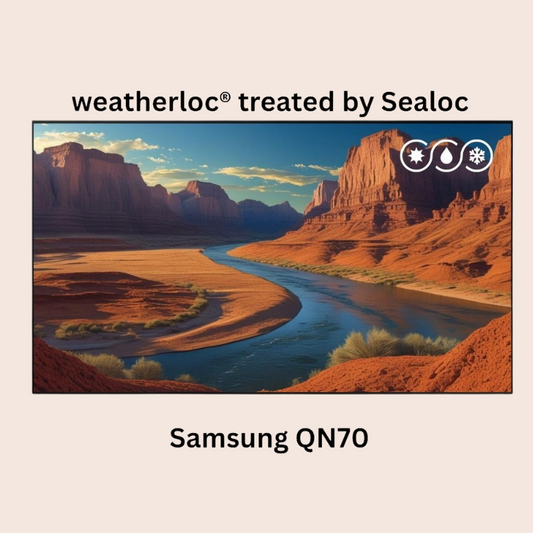 Sealoc Outdoor Smart TV- Samsung QN70F Series Neo QLED 4K UHD Vision AI