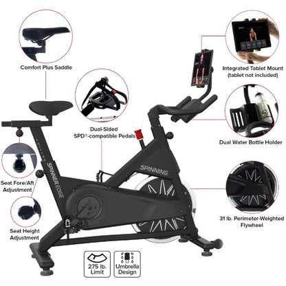 Spinning Spin Bikes Spinning Edge Connected Spinner Home Bike - 10-025
