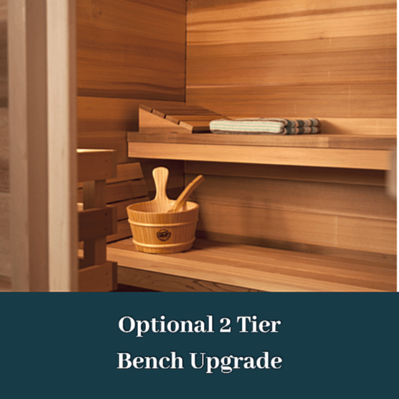 Dundalk LeisureCraft Clear Cedar Indoor Cabin Sauna - LS460