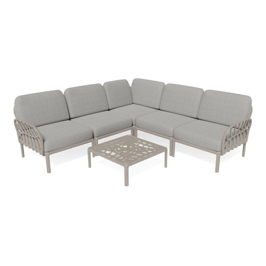 Strata Furniture Dahlia Patio Corner Sofa and Table  - ODAXSETGG