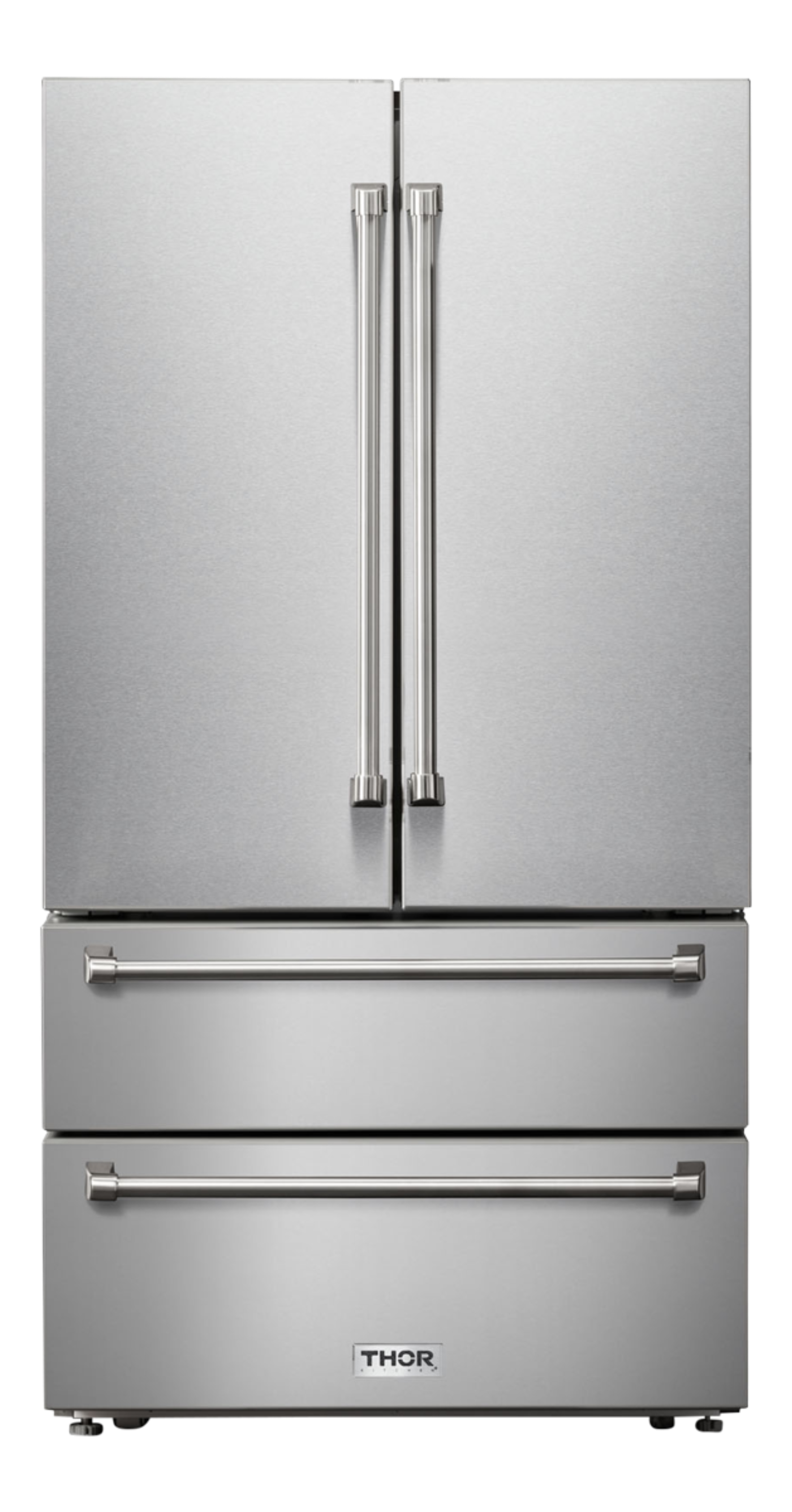 Thor Kitchen 36 Inch Professional French Door Refrigerator with Freezer Drawers - TRF3602