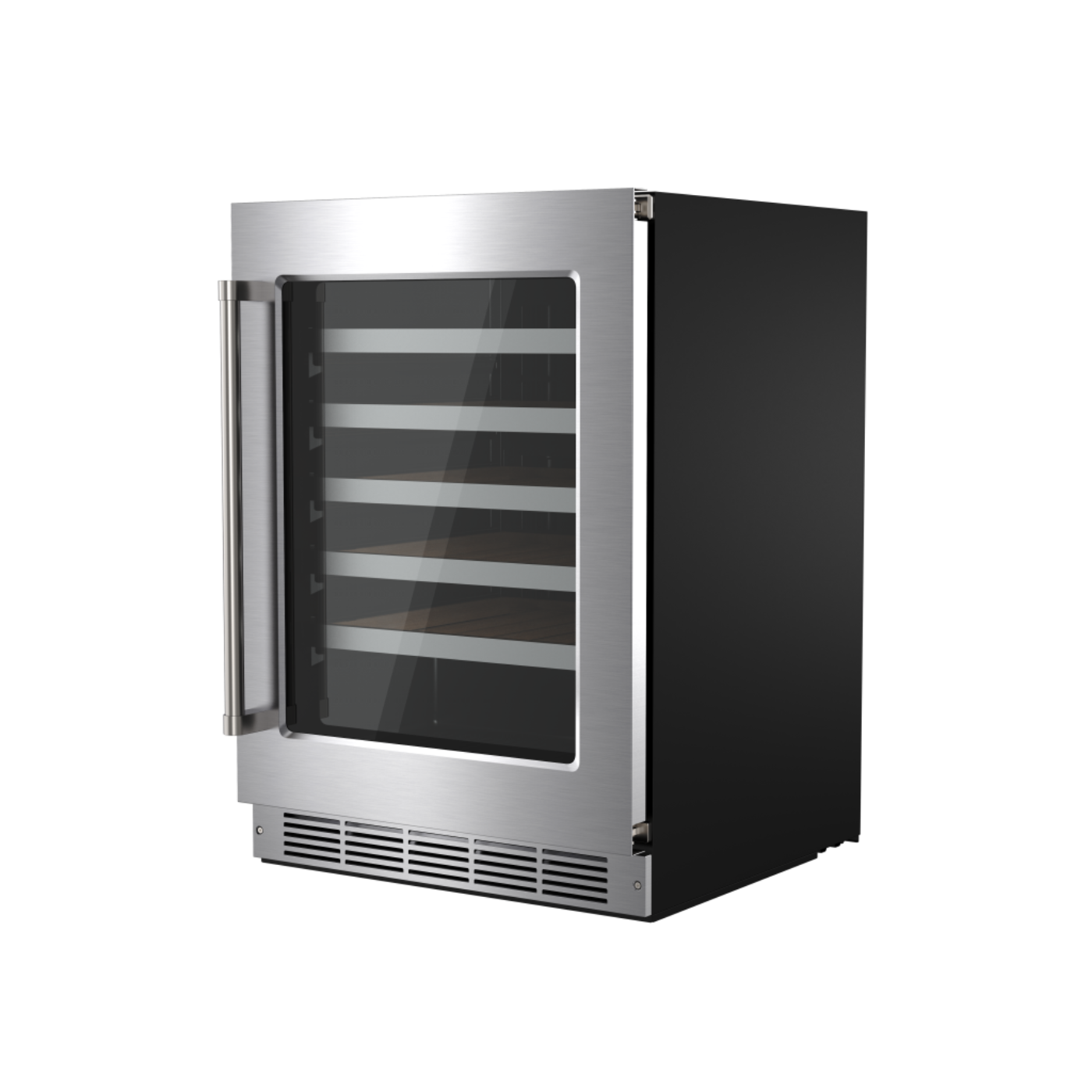 Thor Kitchen 24-Inch Single Zone Wine Cooler, 46 Wine Bottle Capacity – TWC24US