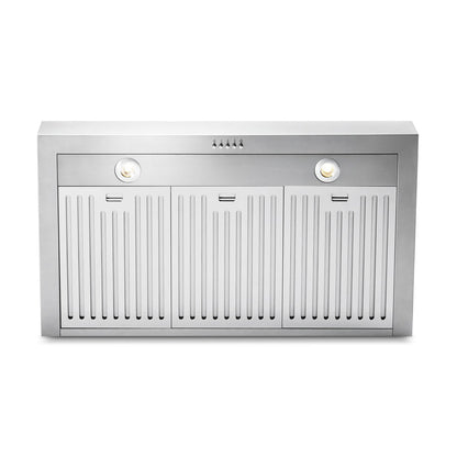 Thor Kitchen Package - 36 Inch Gas Range, Range Hood, Microwave, Refrigerator with Water and Ice Dispenser, Dishwasher, AP-LRG3601U-W-9