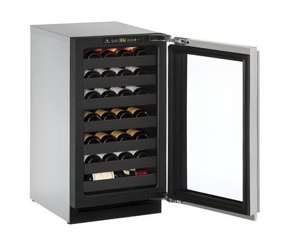 U-Line - 18" 2000 Series Wine Refrigerator - 2218WC - U-2218WCS-00B