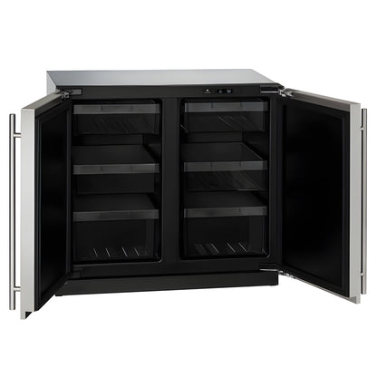 U-Line - 36" 3000 Series Refrigerator - U-3036RRS-00B