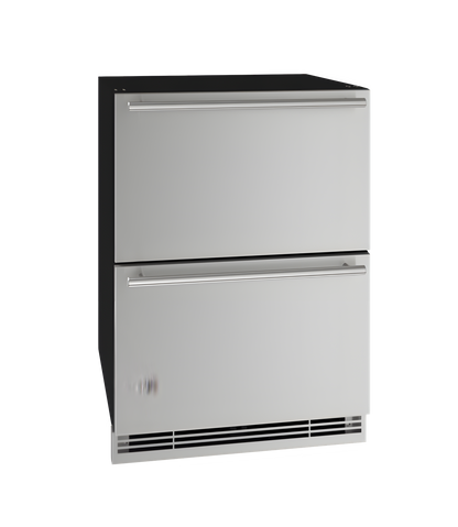 U-Line - 24" 1 Class Refrigerator Drawers - HDR124 - UHDR124-SS61A
