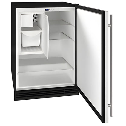 U-Line - 24" 1 Class Refrigerator/Freezer -  115 V - HRF124 - UHRI124-IS01A