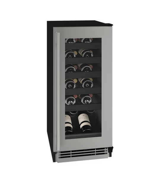 U-Line - 15" 1 Class Wine Refrigerator - HWC115 - UHWC115-SG01A