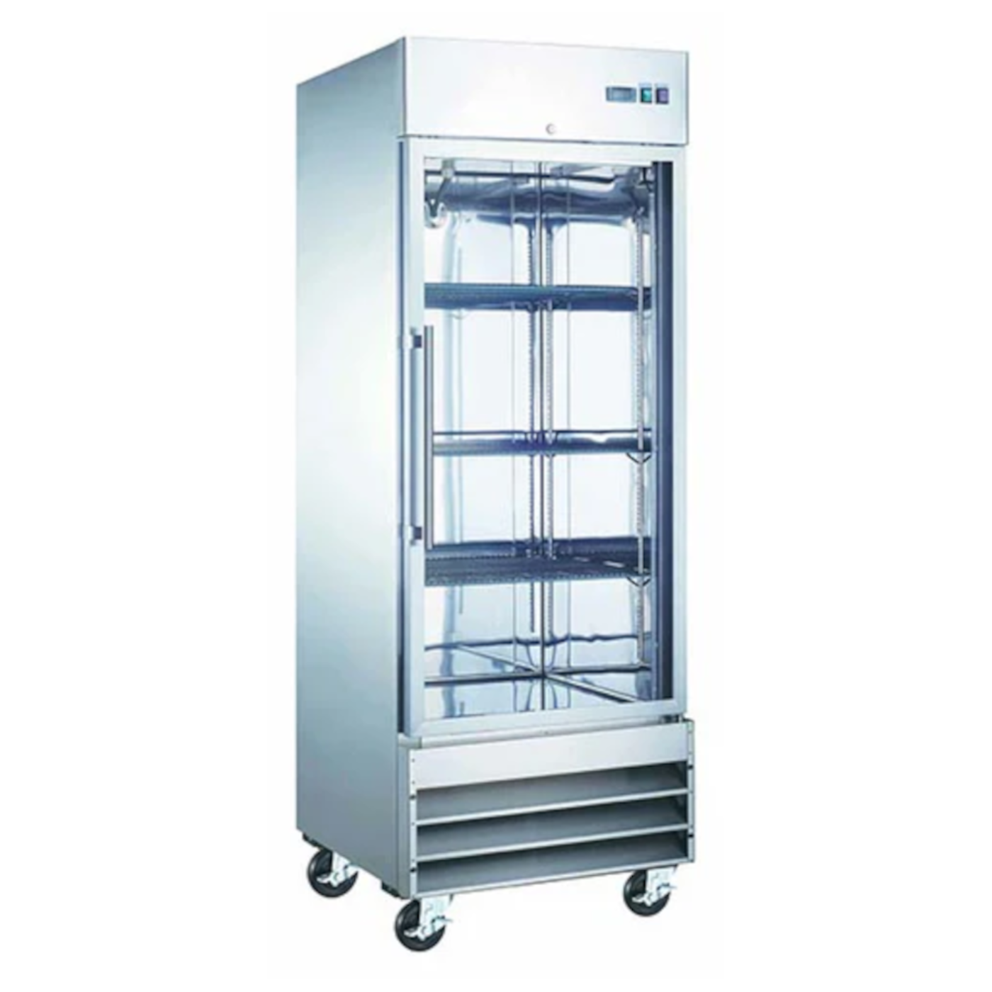 Adcraft USRF-1D-G U-Star Single Glass Door Reach-In Refrigerator - USRF-1D-G