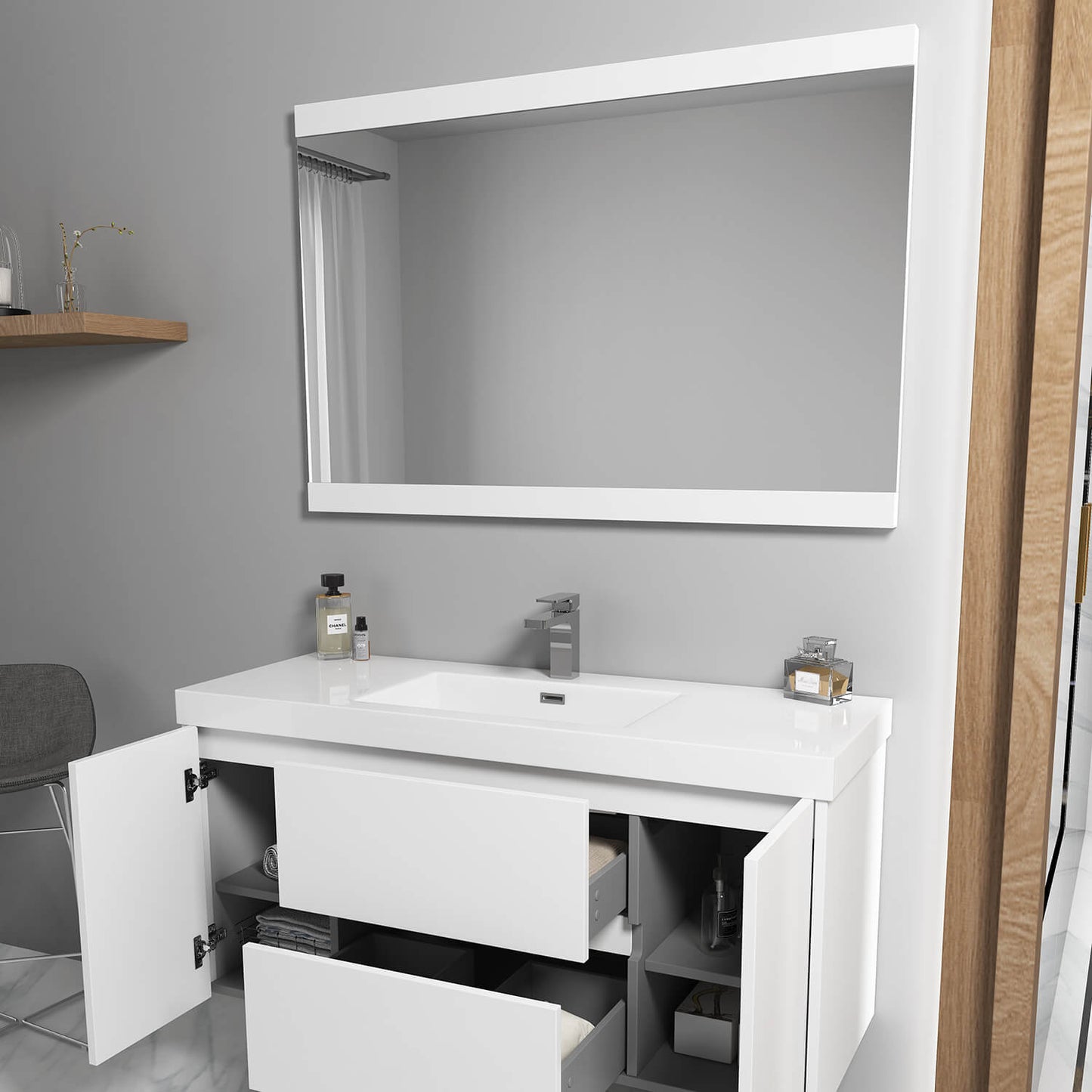 Blossom Valencia 48 Inch Bathroom Single Vanity - V8016 48 01S