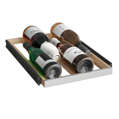 Avallon 30 Inch Wide 54 Bottle Capacity Wine Cooler with Door Locks and 2 Cooling Zones - AWC152SZDUAL