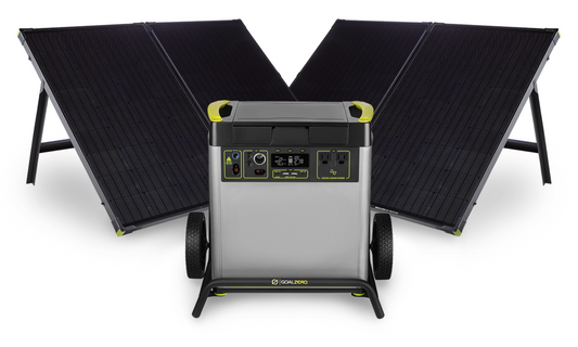 Goal Zero Yeti 6000X + (2) Boulder 200 BC Solar Generator - 44522