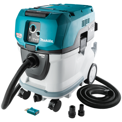 Makita 40V MAX XGT Brushless Lithium-Ion Cordless 4 Gallon HEPA Filter AWS Capable Dry Dust Extractor Kit (4.0Ah) - GCV04PMX