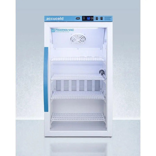 Accucold 19" Wide 3 Cu.Ft. Counter Height White Vaccine Refrigerator