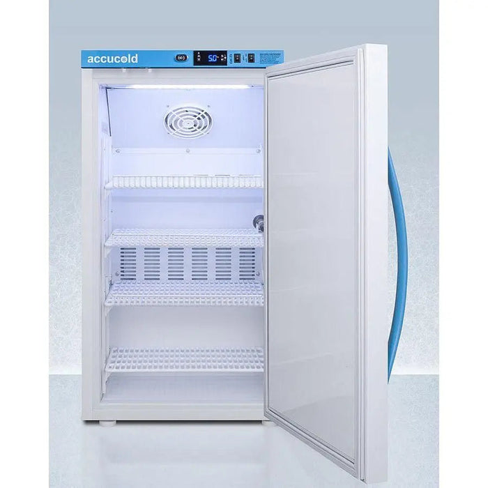 Accucold 19" Wide Counter Height Vaccine Refrigerator White Exterior