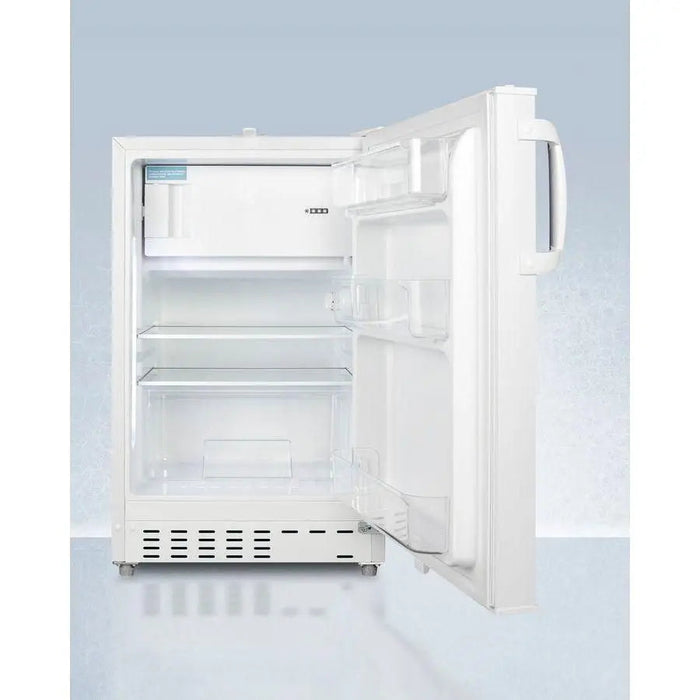 Accucold 20" Wide Built-in White Refrigerator-Freezer, ADA Compliant