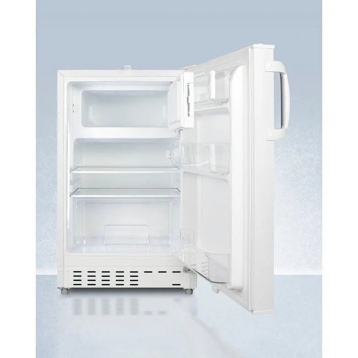 Accucold 20" Wide Built-in White Refrigerator-Freezer, ADA Compliant