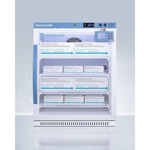 Accucold 24'' Vaccine Refrigerator ADA Height 6 cu. ft.Capacity