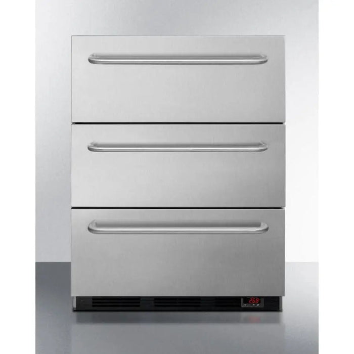 Accucold 24" Wide 3-Drawer All-Freezer