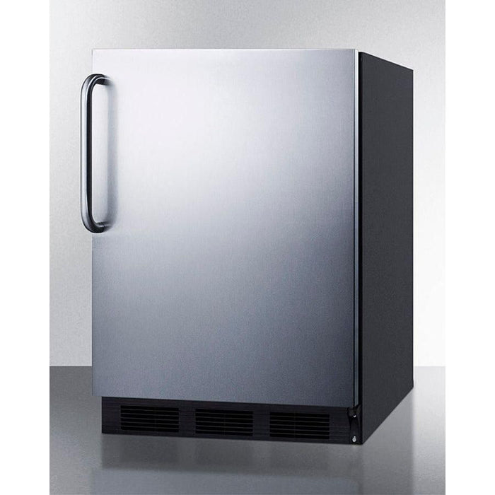 Accucold 24" Wide All-Refrigerator, ADA Compliant Stainless Steel