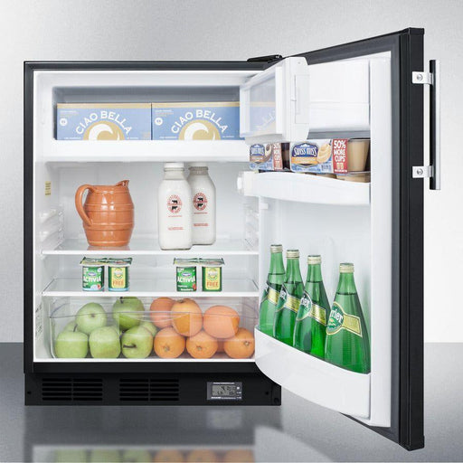 Accucold 24" Wide Break Room Refrigerator-Freezer, ADA Compliant