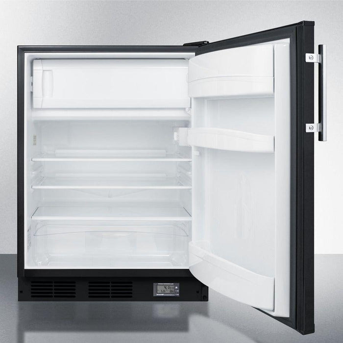 Accucold 24" Wide Break Room Refrigerator-Freezer, ADA Compliant