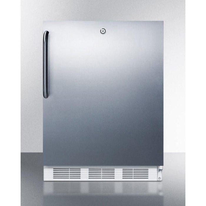 Accucold 24" Wide Built-In All-Freezer in Stainless Steel