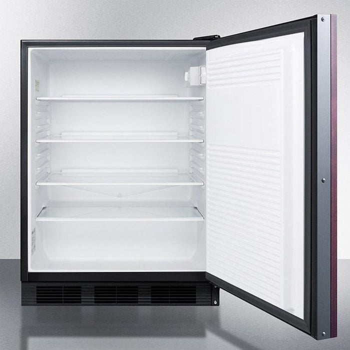 Accucold 24" Wide Built-In All-Refrigerator, ADA Compliant Panel Ready