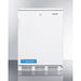 Accucold 24" Wide Built-In All-Refrigerator w/ front-breathing design