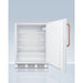 Accucold 24" Wide Built-In All-Refrigerator with Antimicrobial Pure Copper Handle, ADA Compliant