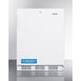 Accucold 24" Wide Refrigerator-Freezer, ADA Compliant White Exterior