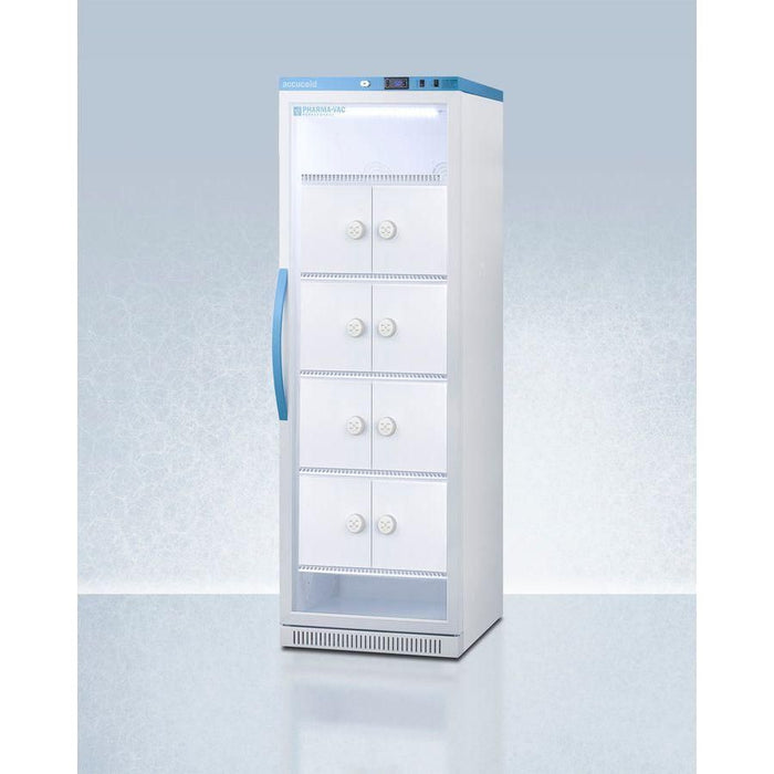 Accucold 24" Wide Upright Vaccine Refrigerator W/ Interior Lockers